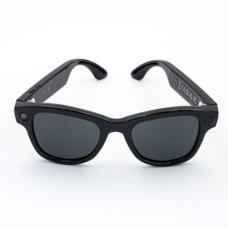 Smart Glasses Manufacturer - SANVNET 2025 GS5 Max Charging Case 8MP Camera 4K Dual Lenses