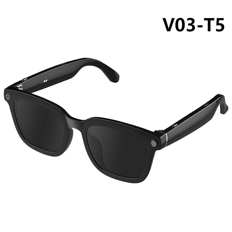 Smart Glasses Manufacturer - V03 8MP Camera AI Translation 4K ENC Noise Reduction Video Recording 2025