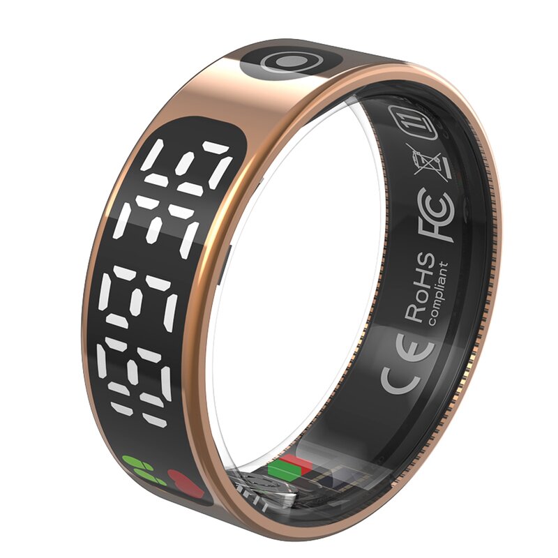 Smart Ring Manufacturer - 2025 Sanvnet V9 5ATM Waterproof Multi-Language Heart Rate Multi Sports