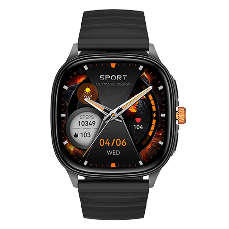 Smartwatch Manufacturer - SANVNET HK73 1.73inch AMOLED BT Call Heart Rate Outdoor Sports 2026