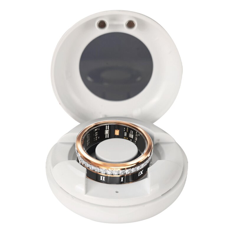 Smart Ring Manufacturer - 2025 SANVNET V2 GPS HRV Heart Rate Blood Oxygen IP68 Waterproof Fashion