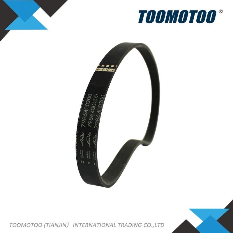 OEM and Alt Quality Electric Diesel Forklift Spare Part Flat Drive Belt Linde 7986400200