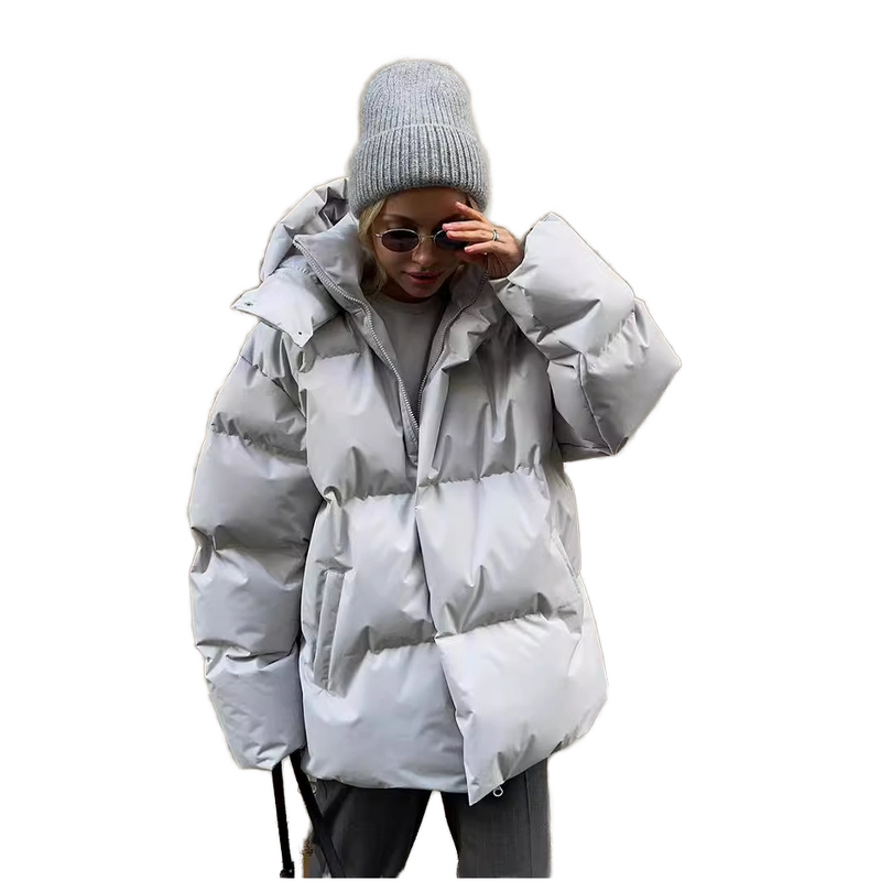 Cotton Jacket Manufacturer - 2025 Loose Warm Fashionable for Women Autumn Winter