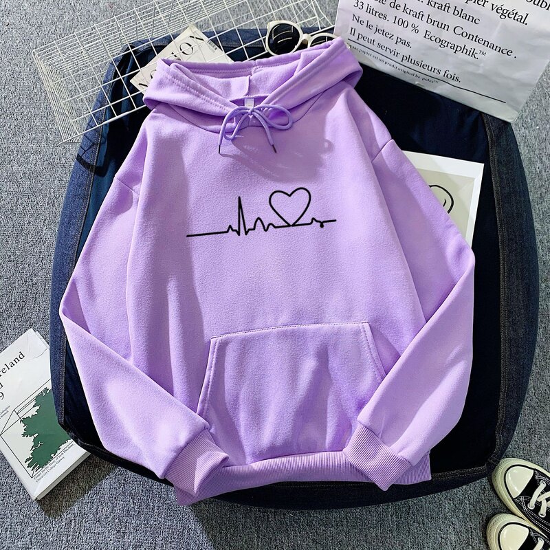 Women's Hoodie Manufacturer - 2024 Fashionable Loose Long Sleeved Autumn Winter