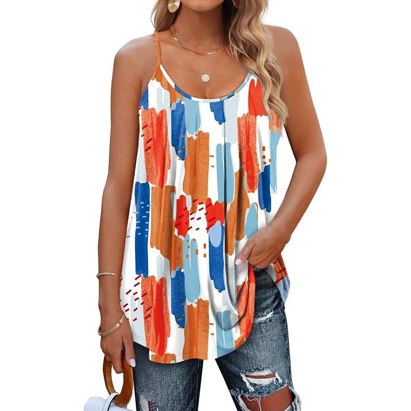 Sleeveless Vest Manufacturer - 2025 Casual Loose Solid Color Beach Vacation