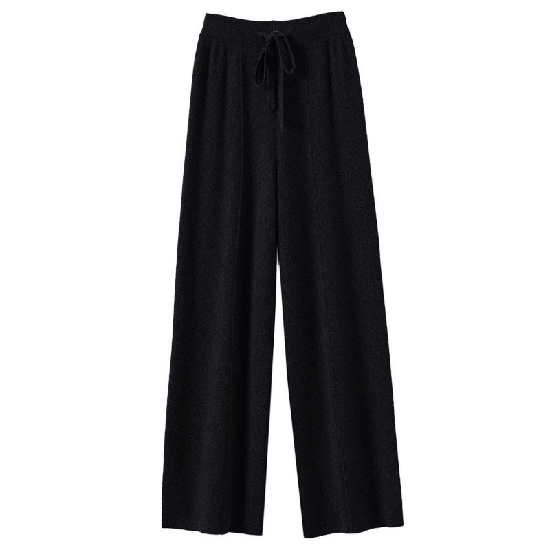Women's Wide Leg Pants Manufacturer - 2025 High Waist Warm Solid Color Loose Style