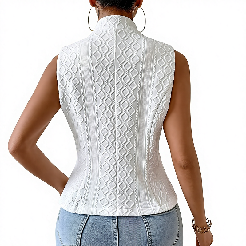 Women's Sleeveless Vest Manufacturer - 2025 Spring Autumn Versatile Suit Jacket Button