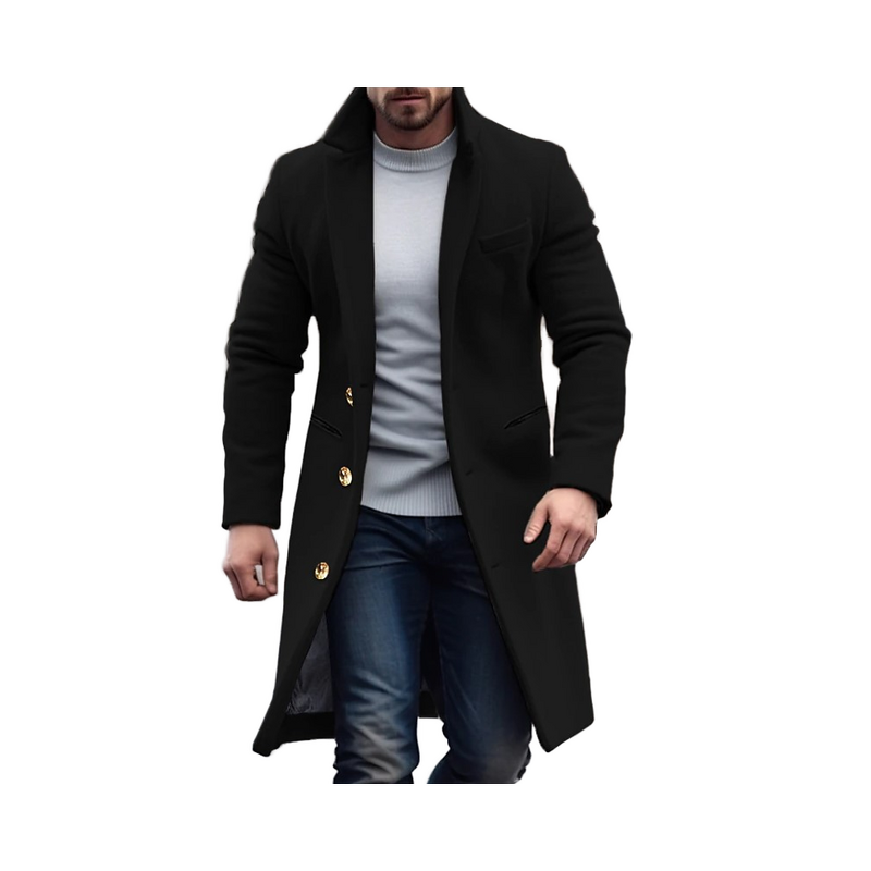 Men's Windbreaker Coat Manufacturer - 2025 Medium Length Warm Windproof Fashionable