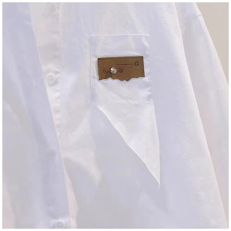 Drawstring Shirt Manufacturer - 2025 Solid Color Strap Long Sleeve for Women Spring Summer