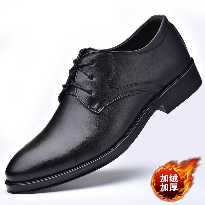 Men's PU Leather Shoes Manufacturer - 2025 Fashion Business Office Casual 38-48 Size