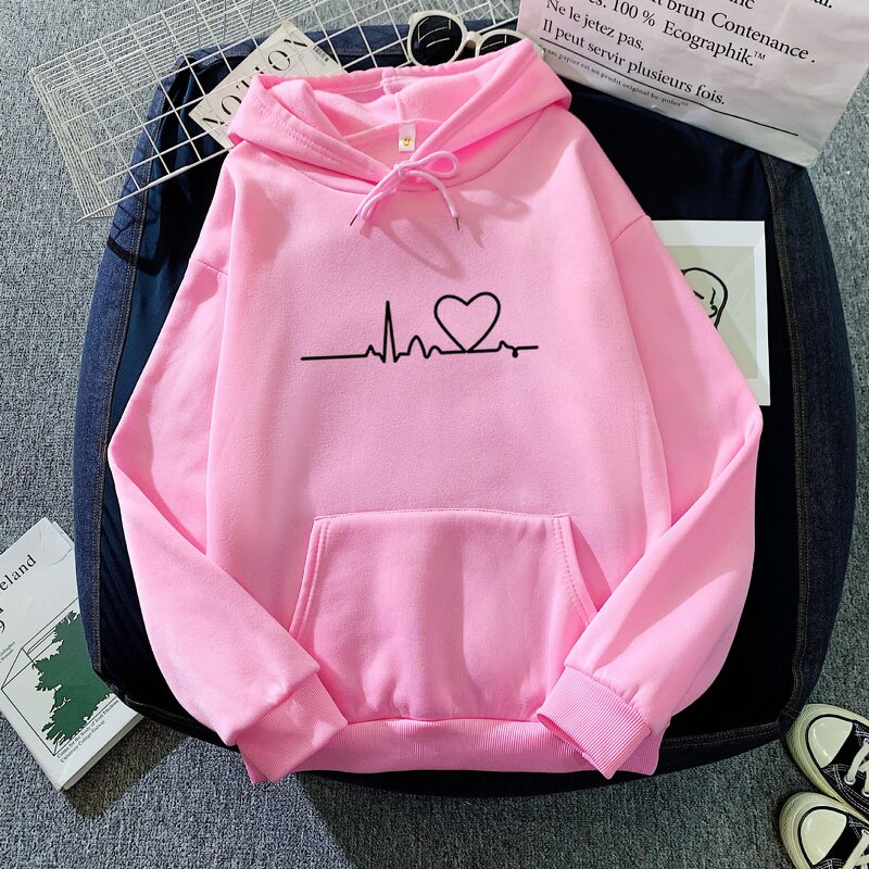 Women's Hoodie Manufacturer - 2024 Fashionable Loose Long Sleeved Autumn Winter