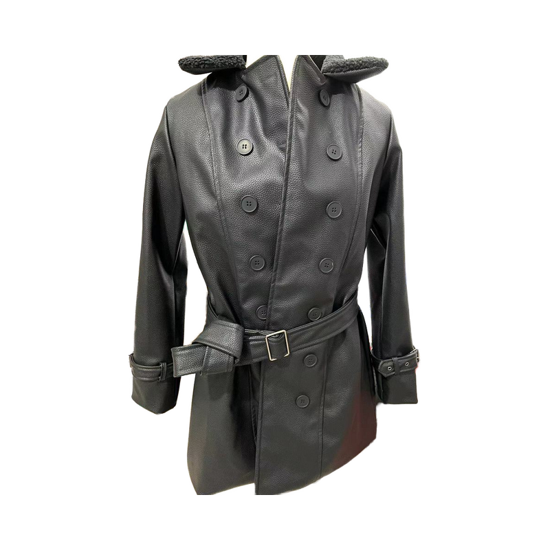 Motorcycle PU Jacket Manufacturer - British Medium Length Thick Slim Fit