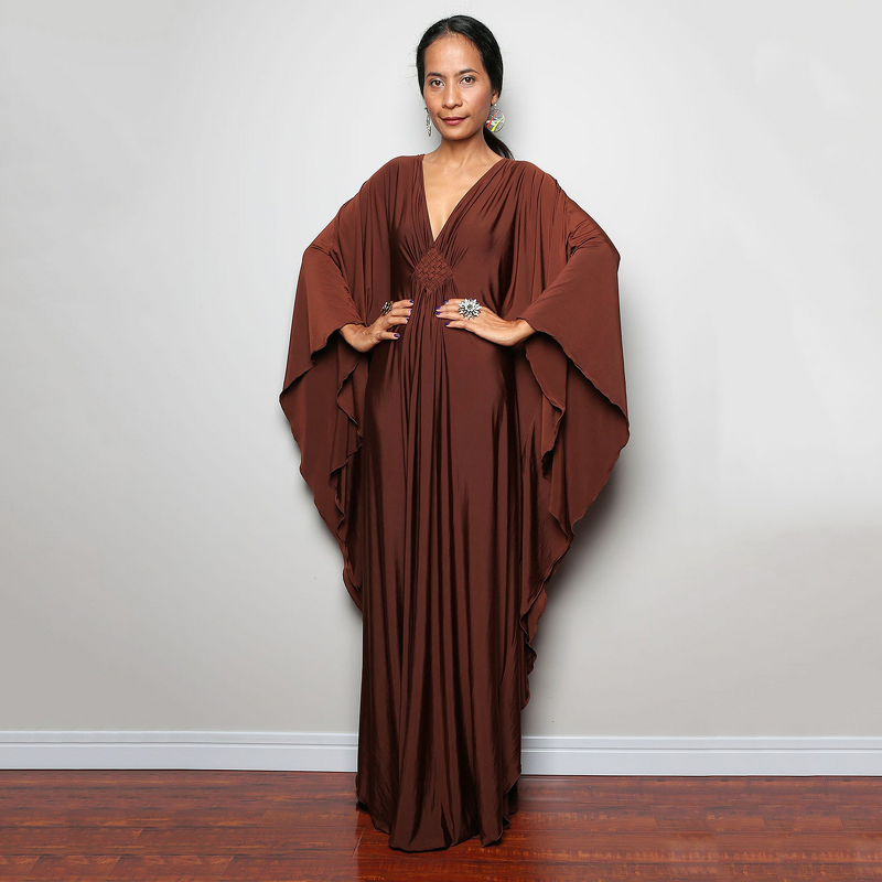 Muslim Long Robe Manufacturer - 2025 Solid Color Braided Loose Beach Dress