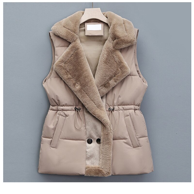 Medium Long Coat Manufacturer - 2025 Thickened Warm Solid Color Versatile