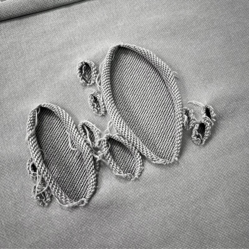 Men's Sports Pants Manufacturer - 2025 Stir Fried Snow Flower Washed Hip Hop 430G