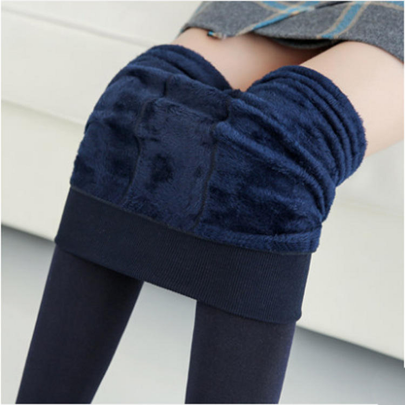 Women's Fleece Leggings Manufacturer - Elastic Tight Warm Stirrup Pantyhose Brushed