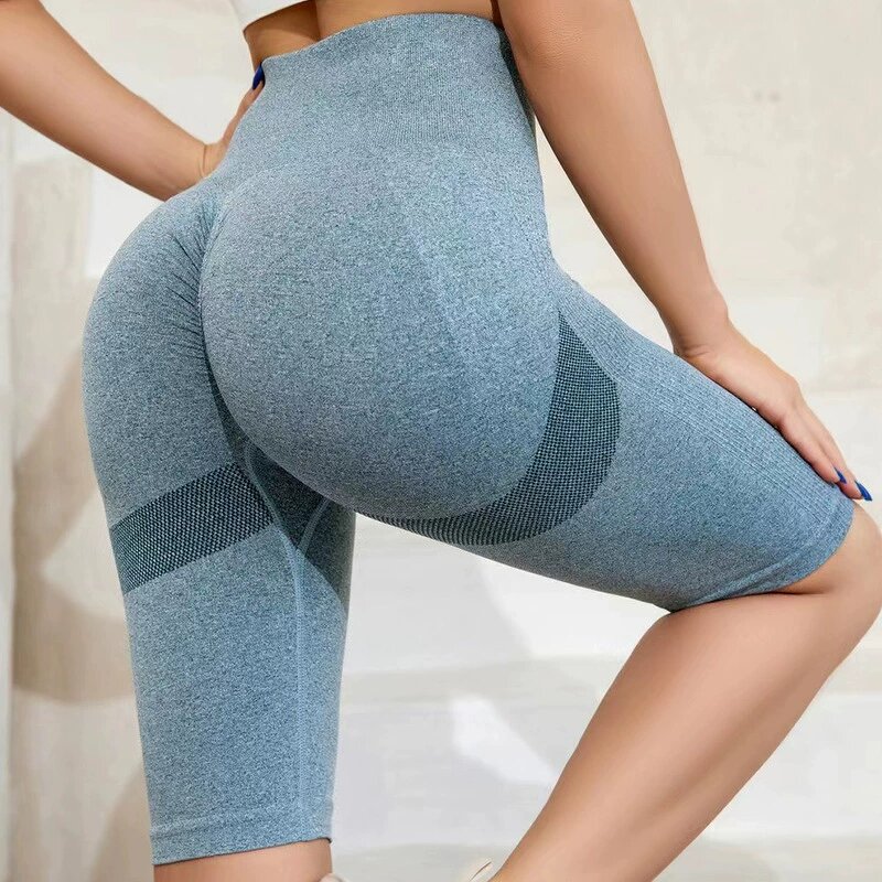 Women's Yoga Pants Manufacturer - 2025 Solid Color Slim Butt Lifting Elastic Running