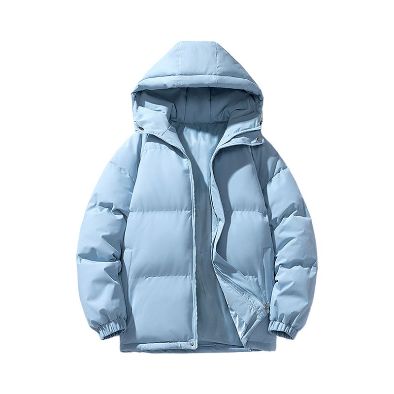 Men's Cotton Jacket Manufacturer - Loose Hooded Down Cotton Warm Casual Top