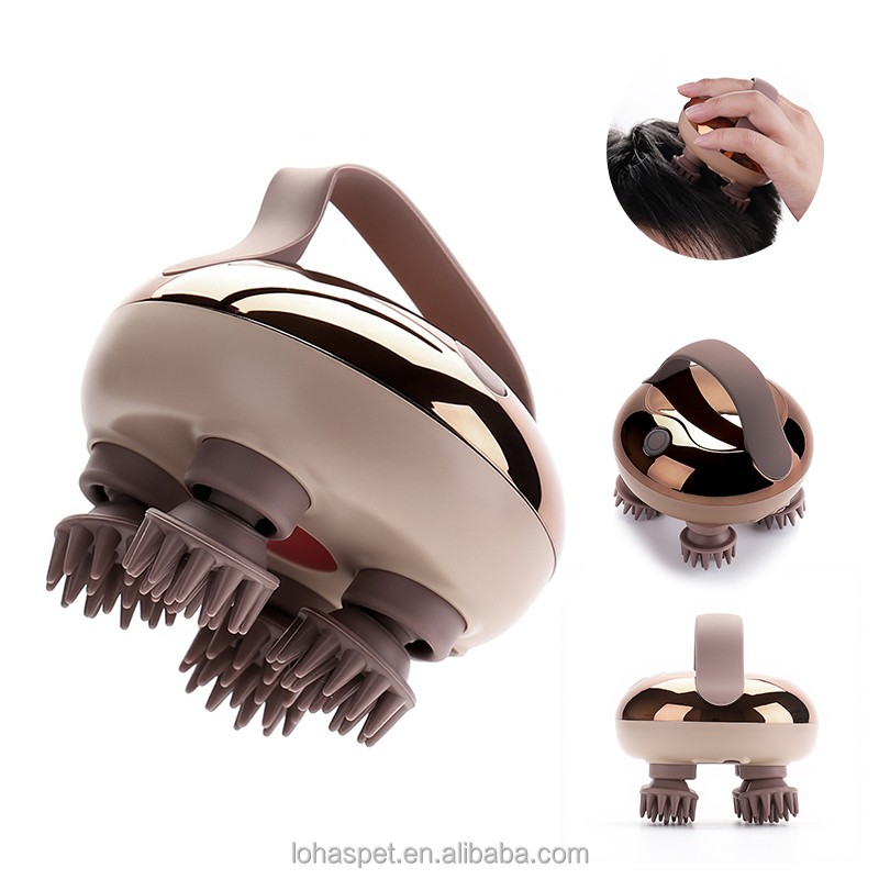 Electric Scalp Massager Factory - Rechargeable Cordless Waterproof Handheld Vibrating Device