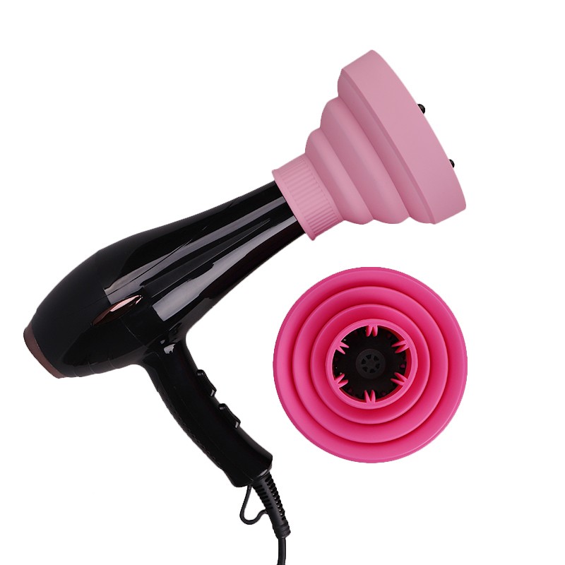 Hair Dryer Diffuser Manufacturer - Lohas Silicone Universal Retractable Foldable Curly Hair Friendly