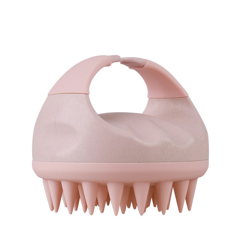 Hair Massager Factory - LOHAS Wheat Straw Hairbrush Shampoo Brush Comb Head Scalp