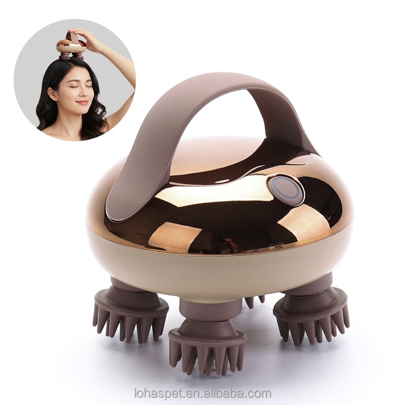 Electric Scalp Massager Factory - Rechargeable Cordless Waterproof Handheld Vibrating Device