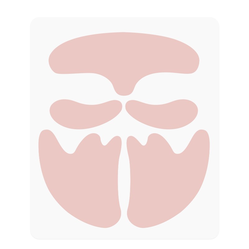 Facial Lifting Pad Factory - 5Pcs Wholesale Set Forehead Remover Anti Aging Reusable Silicone