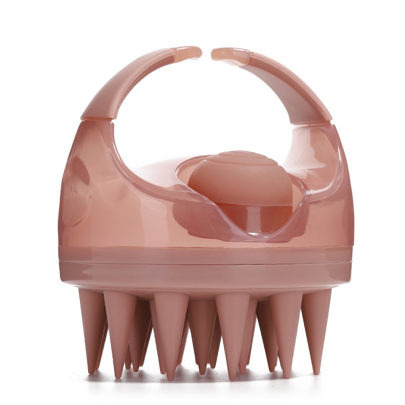 Shampoo Brush Manufacturer - Soft Bristles Hair Massager Comb with Dispenser Button Scalp Massager