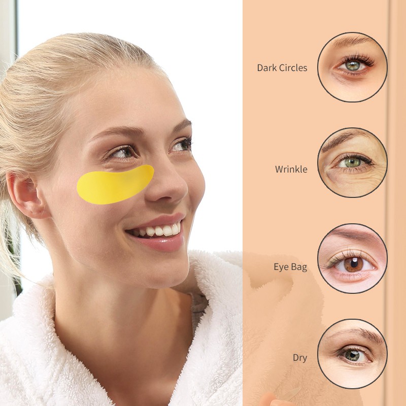 Eye Mask Manufacturer - Wholesale OEM Anti-aging Silicone Eye Patch Medical Grade Pink