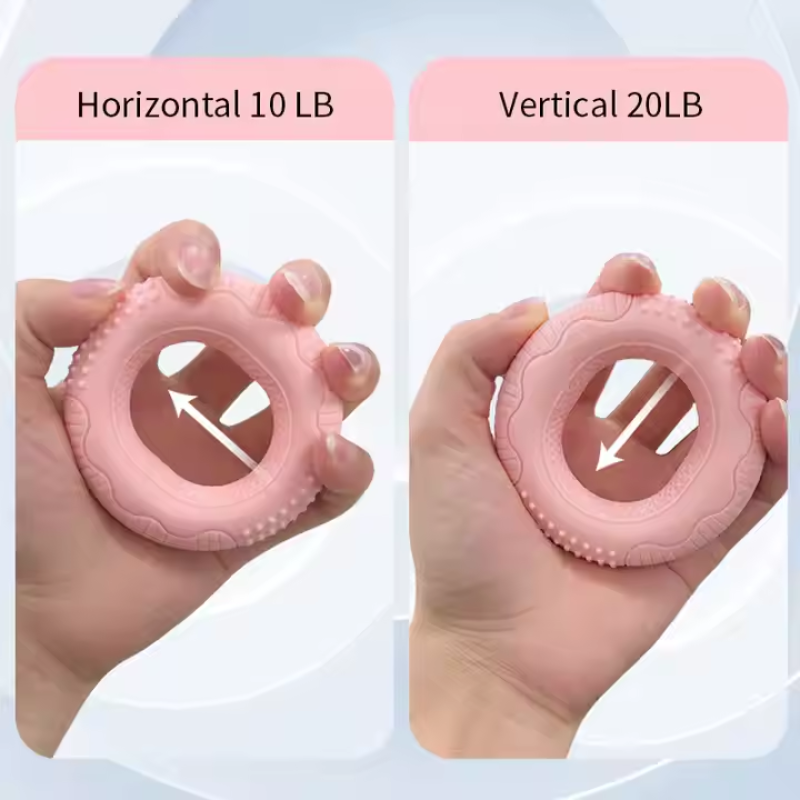 Hand Strengthener Manufacturer - Lohas Silicone Gym Exerciser Physical Therapy Wrist Finger
