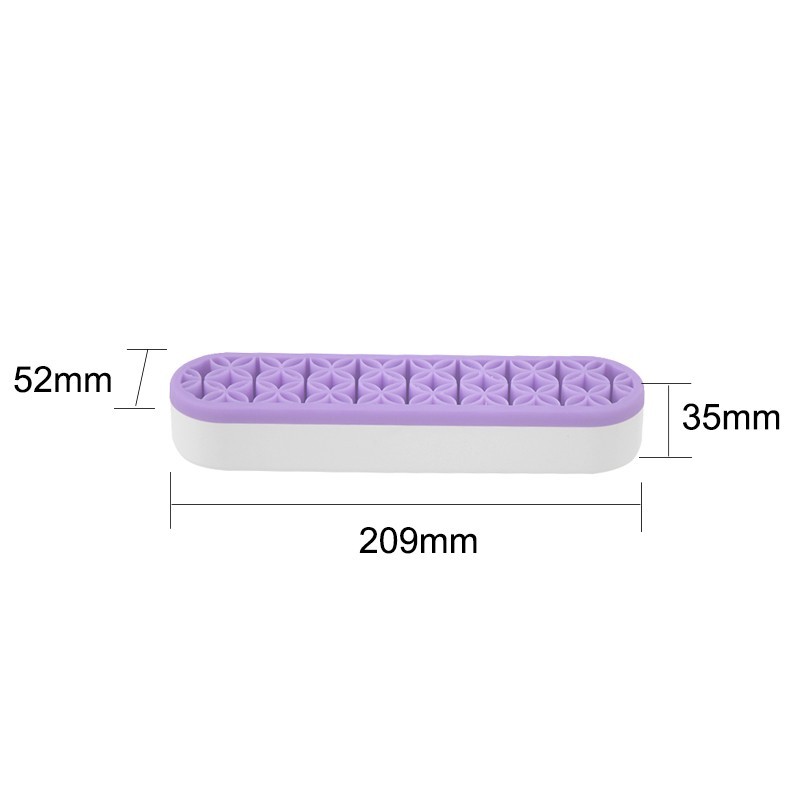 Makeup Brush Holder Manufacturer - LOHAS Silicone Desktop Organizer Multipurpose Storage Stand
