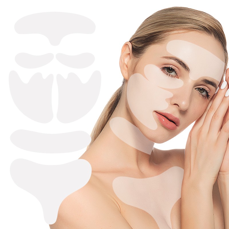 Silicone Wrinkle Patches Manufacturer - Lohas Reusable Anti Wrinkle Sticker Face Forehead Neck
