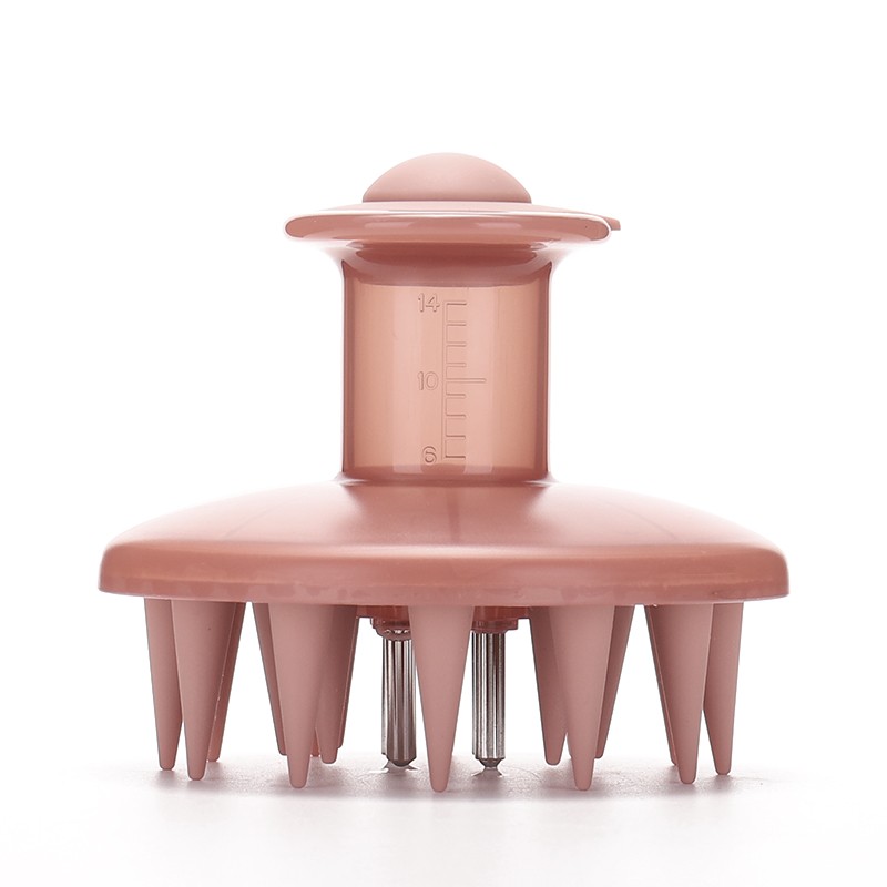 Hair Oil Applicator Factory - Silicone Root Comb Scalp Massager Shampoo Brush with Dispenser