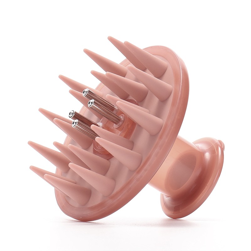 Hair Oil Applicator Factory - Silicone Root Comb Scalp Massager Shampoo Brush with Dispenser