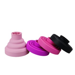 Hair Dryer Diffuser Manufacturer - Lohas Silicone Universal Retractable Foldable Curly Hair Friendly