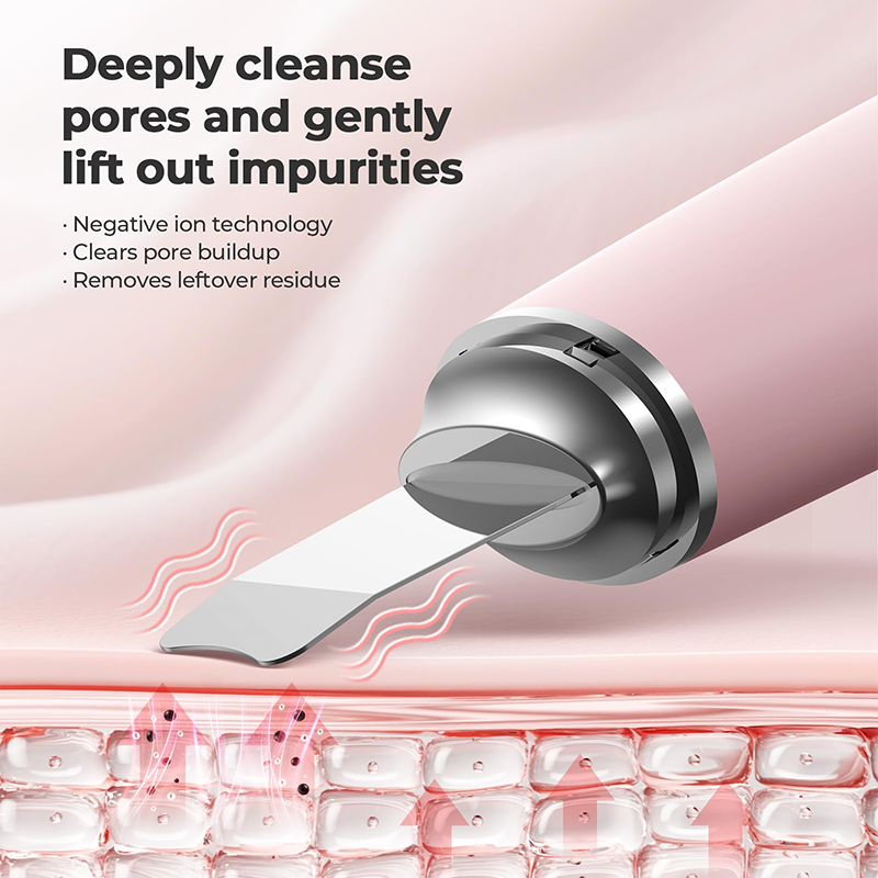 Electric Facial Brush Factory - 5 in 1 Face Exfoliating Cleaner Silicone Spin Scrubber