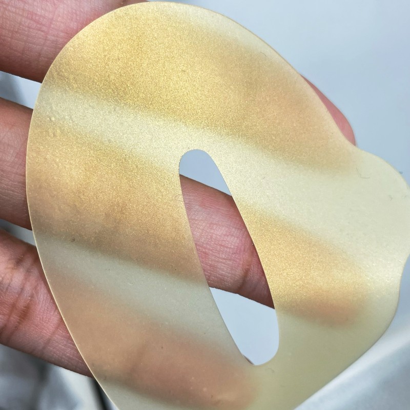 Eye Mask Manufacturer - Natural Eco-friendly 24k Gold Gel Silicone Eyelashes Lengthen Tin Box