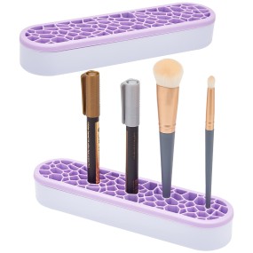 Makeup Brush Holder Manufacturer - LOHAS Silicone Desktop Organizer Multipurpose Storage Stand