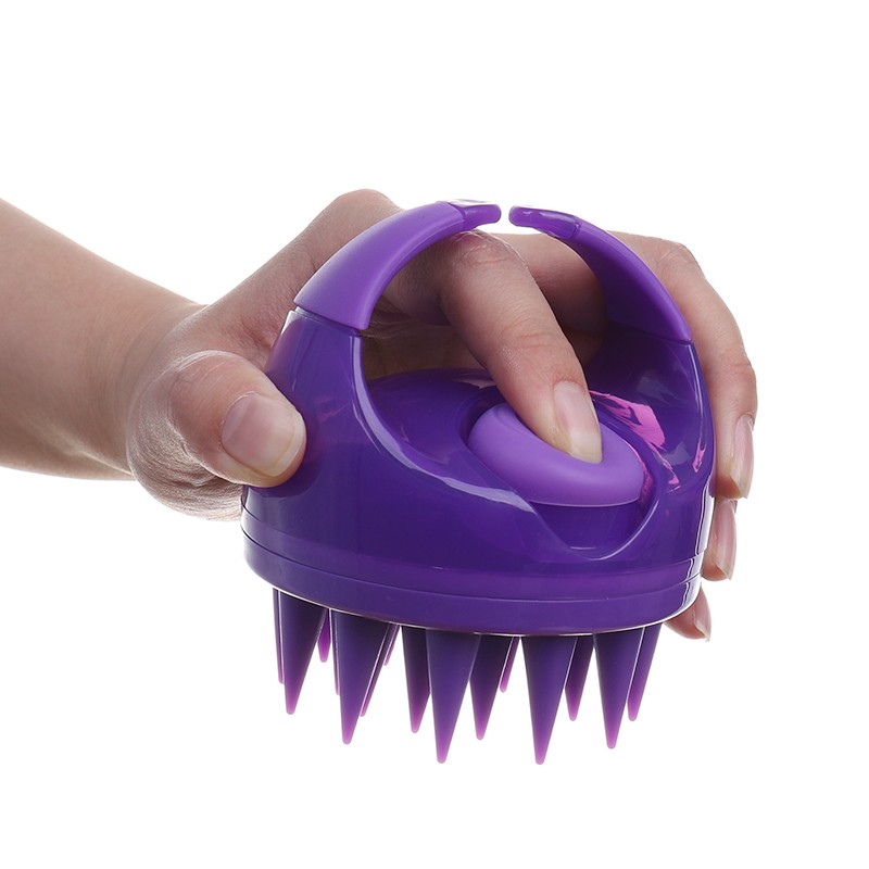 Shampoo Brush Manufacturer - Soft Bristles Hair Massager Comb with Dispenser Button Scalp Massager