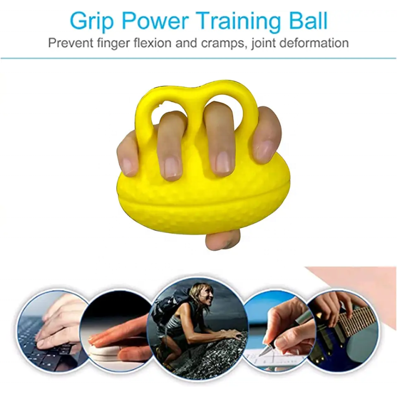Grip Training Ball Factory - Hand Grip PU Ball Finger Practice Exercise Gym Fitness Strengthen