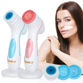 Microdermabrasion Brush Factory - Wholesale Advanced Spin Brush Set Waterproof Facial Cleaning
