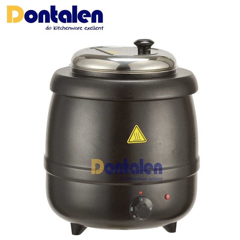 Soup Kettle Manufacturer - Dontalen 10L Stainless Steel Electric Classic Style 400W CE