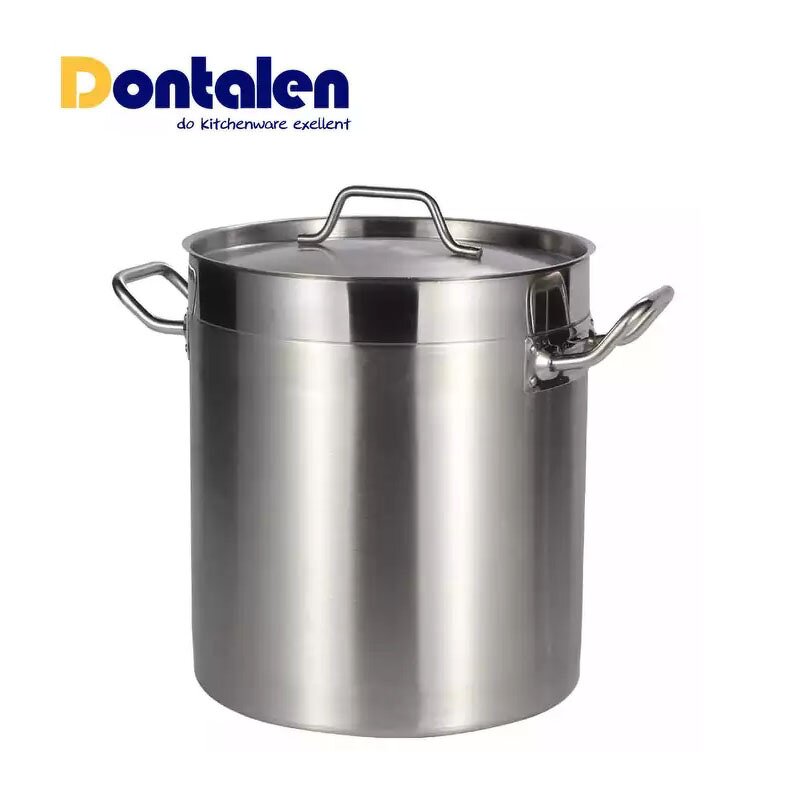 Stock Pots Manufacturer - Factory Price Sandwich Type Bottom Stainless Steel for Home Restaurant