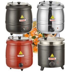 Soup Kettle Manufacturer - Hot Sale Electric Gold 10L Stainless Steel 400W Soup Warmer