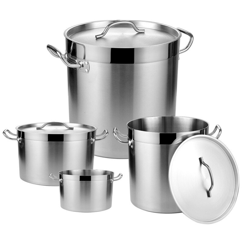 Stock Pot Manufacturer - Dontalen Modern Stainless Steel Lid 20L Large for Hotel Restaurant