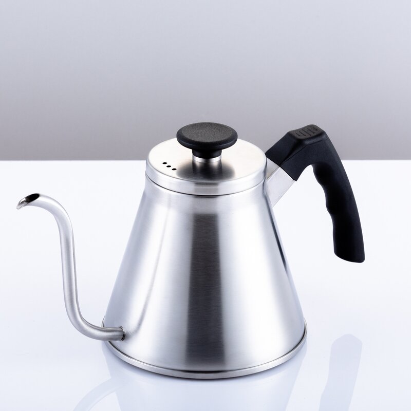 Coffee Kettle Manufacturer - Factory Sale 800ML 304 Stainless Steel Matte Black Cold Brew