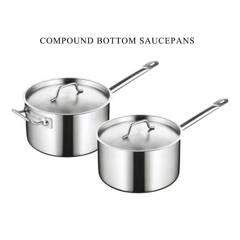 Cooking Pot Set Manufacturer - Stainless Steel Kitchenware Chef Hotpot Sauce Soup & Stock Pots