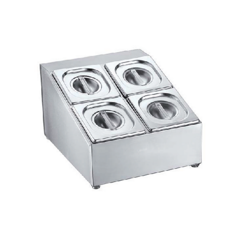 Food Container Manufacturer - Dontalen Buffet Stainless Steel Gastronorm GN Holder Sauce