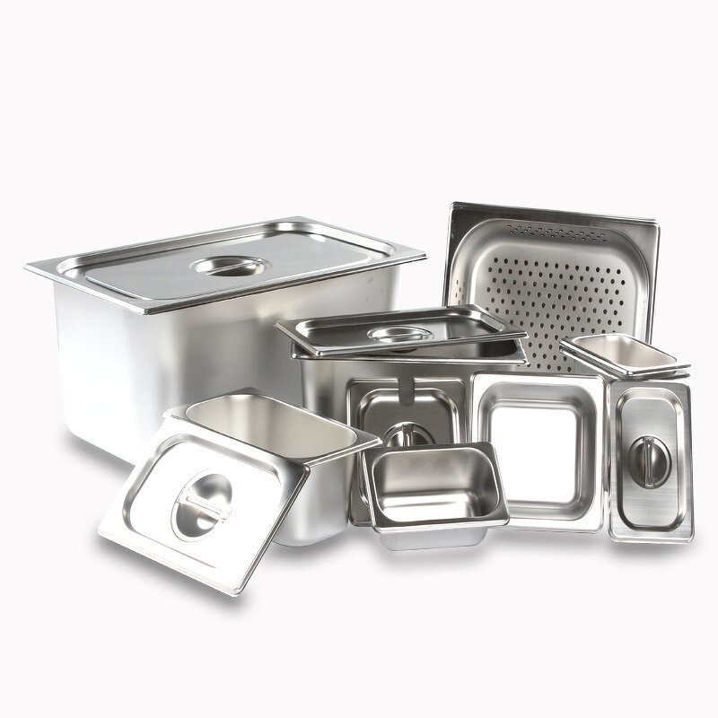 GN Pan Manufacturer - Hotel Commercial Catering Stainless Steel Serving Tray Food Storage