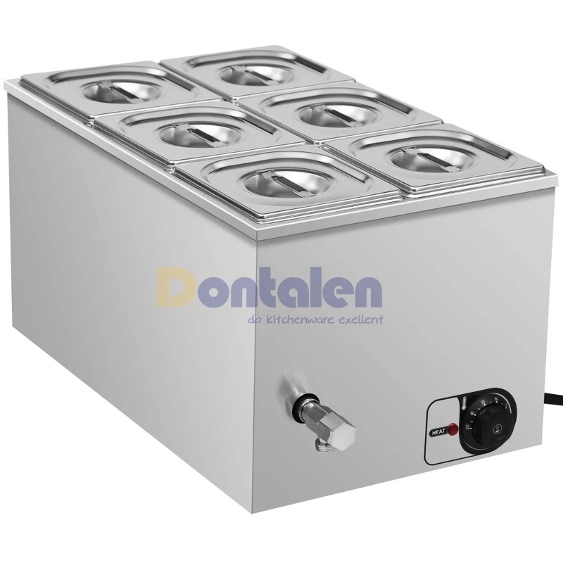 Food Warmer Manufacturer - Dontalen Electric Commercial Buffer Heating with 1/2 GN PAN CE